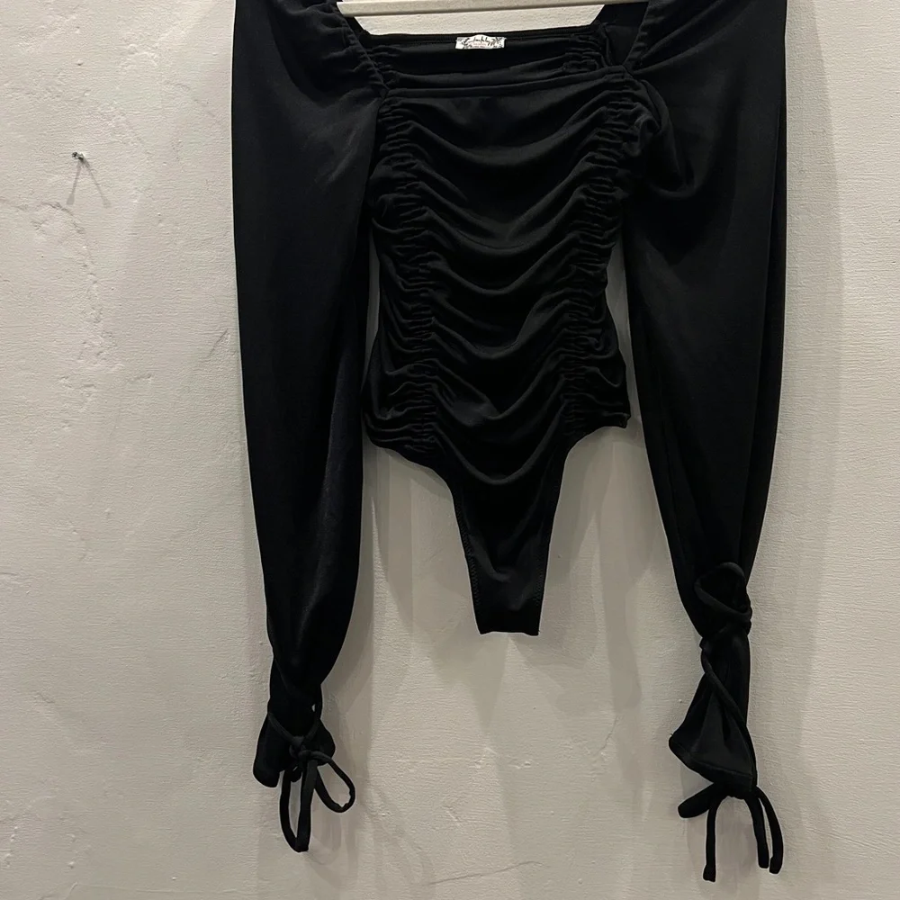 Free people intimately XS black meant to be bodysuits 🖤